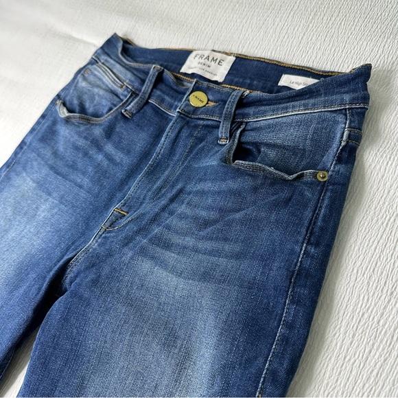 frame le high straight-leg jeans - Picture 7 of 8